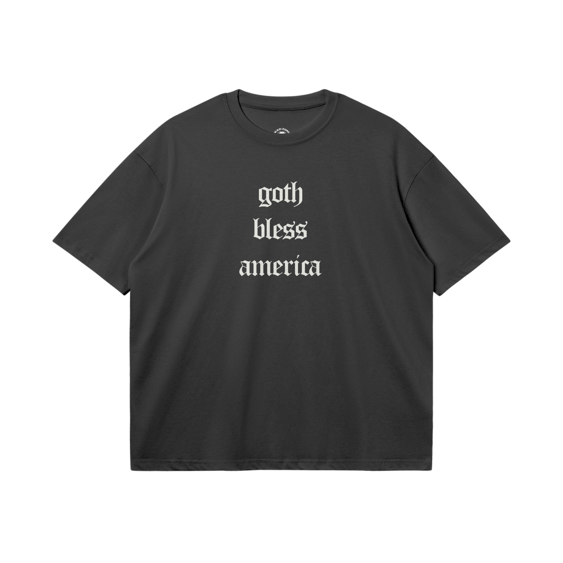 GOTH BLESS V2 - T-SHIRT - BLACK – DEAD ZONE POPSTAR