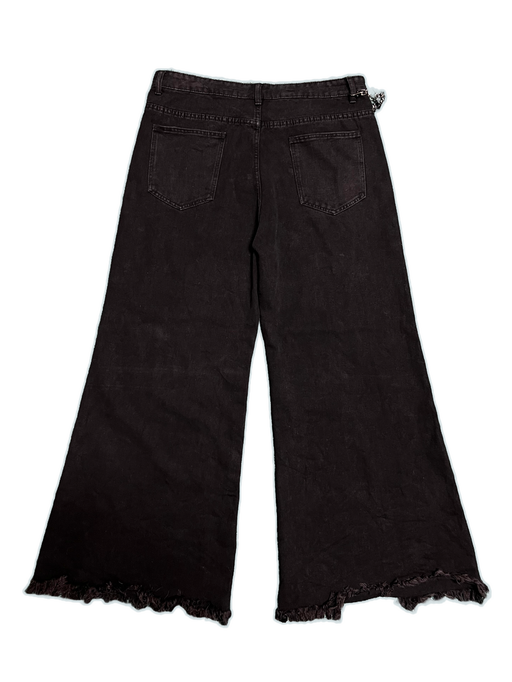GOTH PARKING LOT  - DENIM JEANS - BLACK