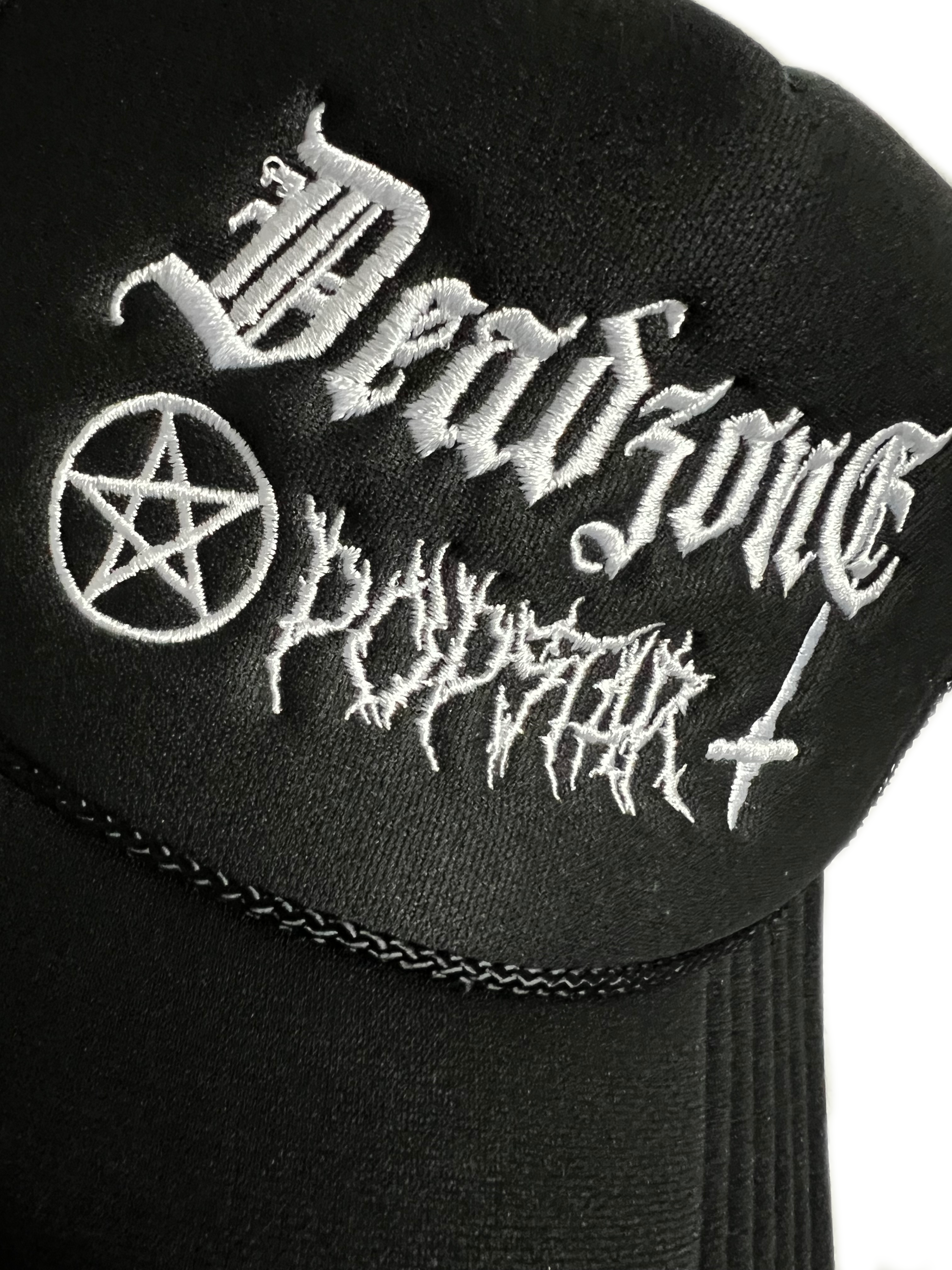 DEAD ZONE METAL - TRUCKER HAT - BLACK