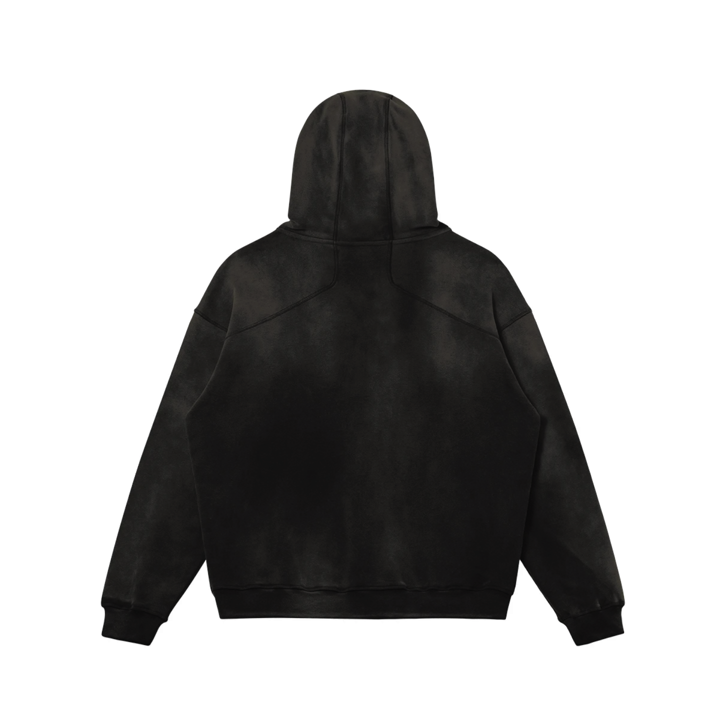 ALL SOULED OUT - SUN FADED HOODIE - SMOKY BLACK