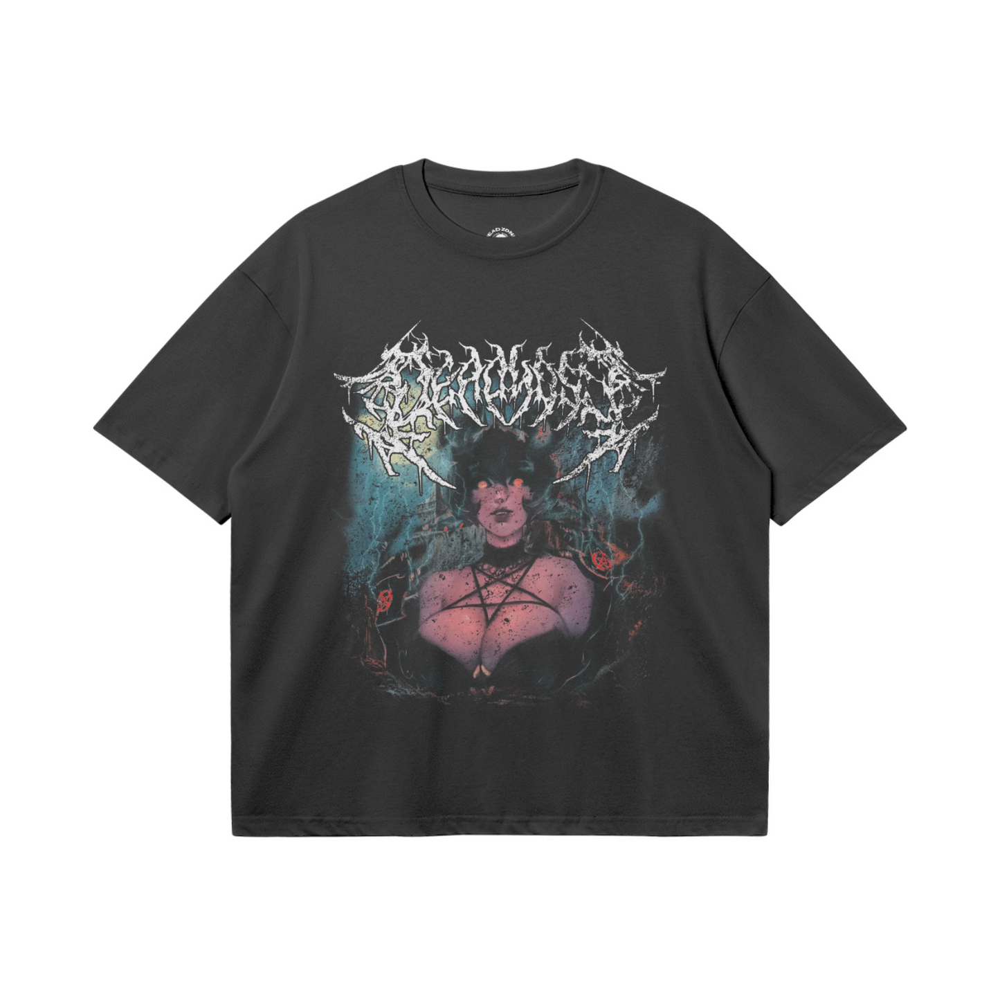 DEMON GODDESS - T-SHIRT - BLACK