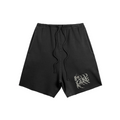 SMOKE METAL ZONE - HEM SHORTS - FADED BLACK