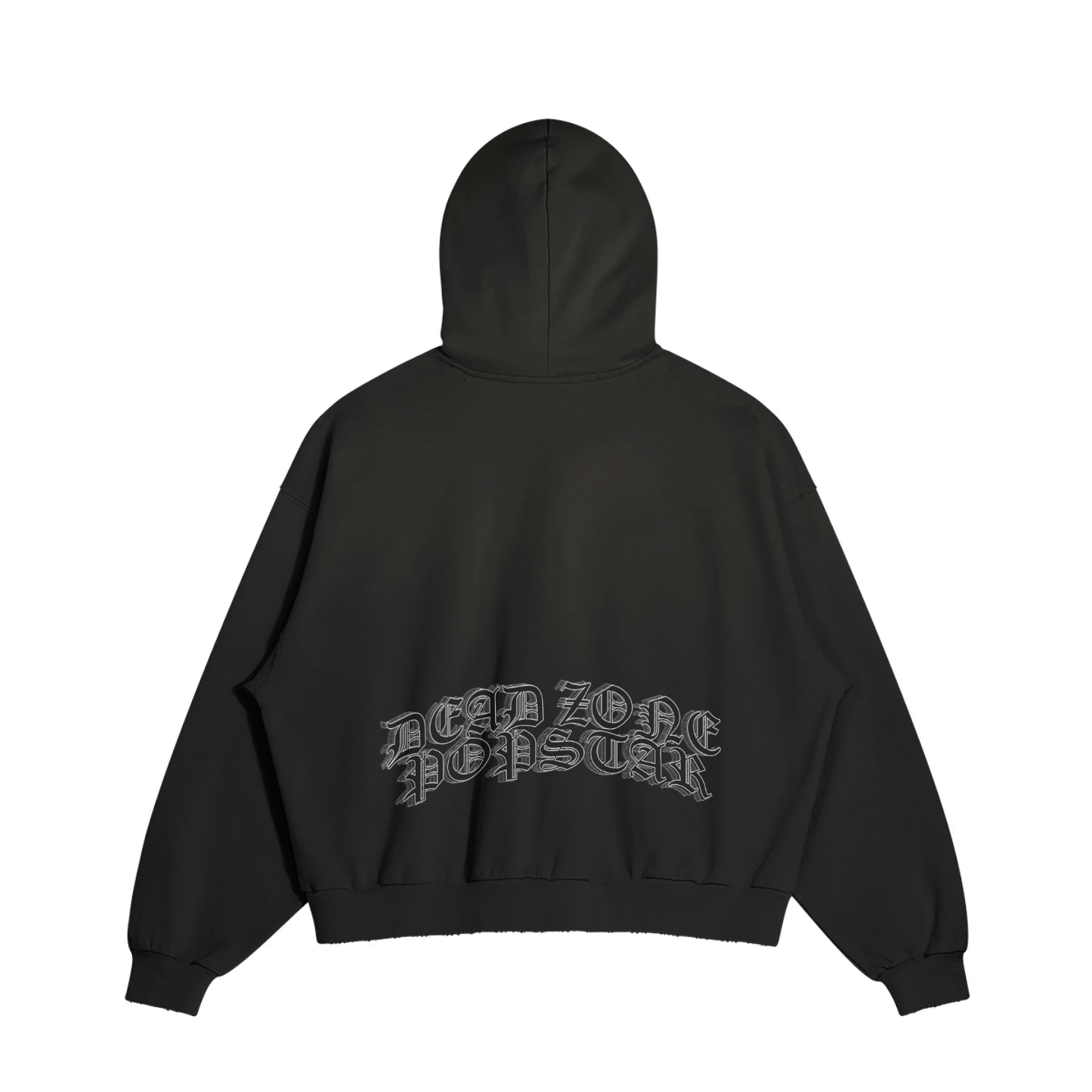 DEVIL TEARS - RIPPED HOODIE - BLACK