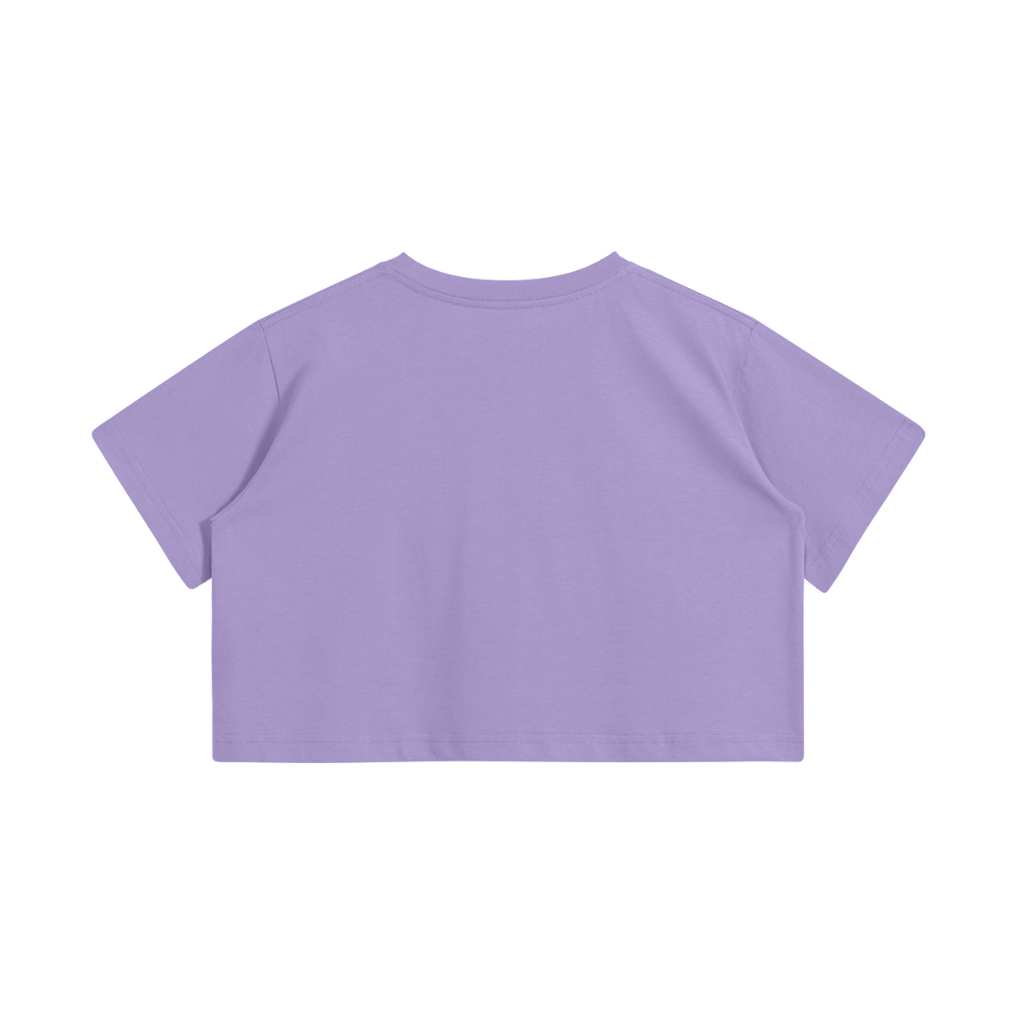 SPEED - CROP TOP - WHITE, PINK & LAVENDER